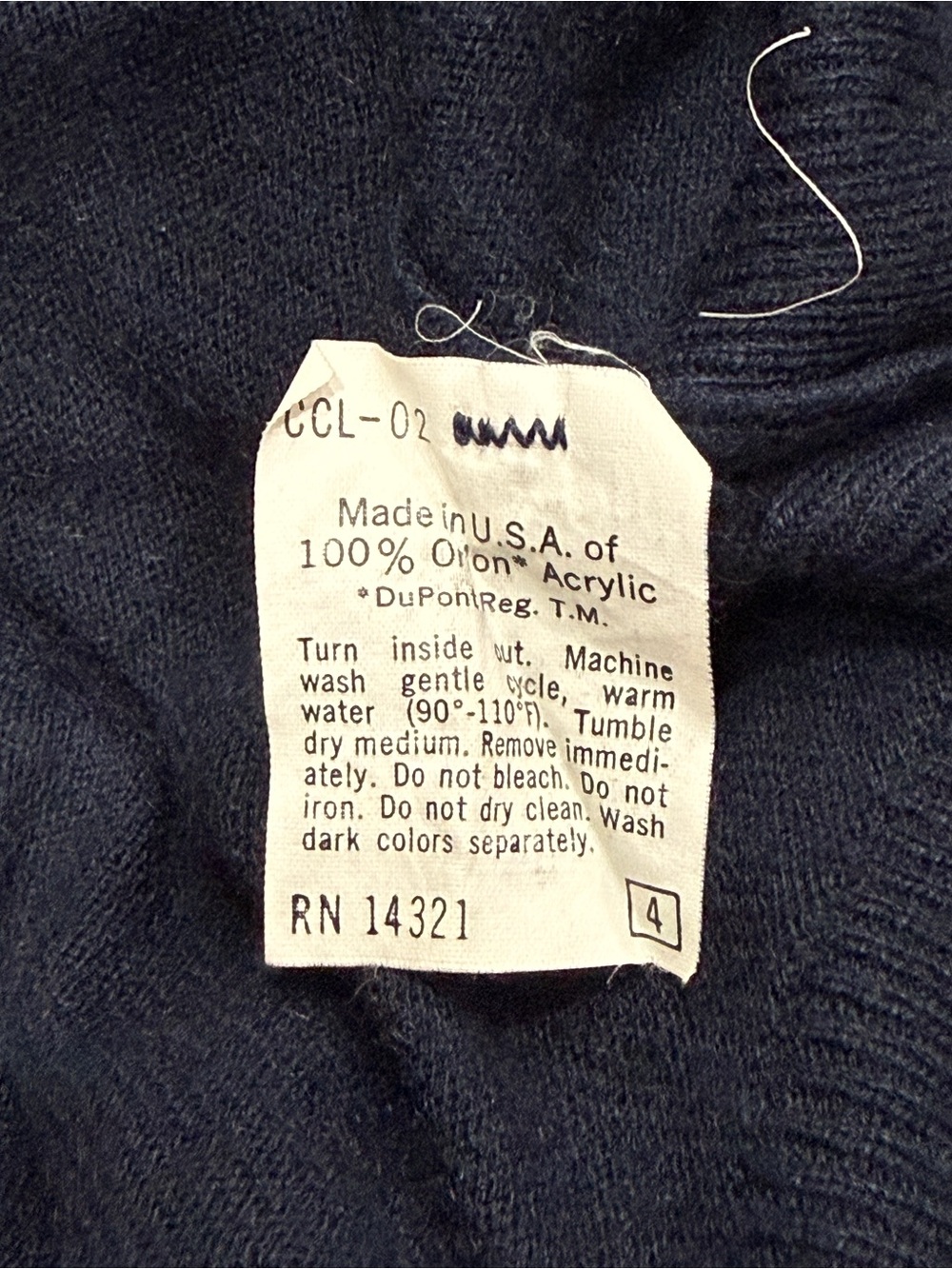 Vintage Christian Dior Monsieur Argyle V-Neck Sweater Men’s Sz XL - Picture 5 of 7